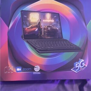 5G Tablet with Keyboard
